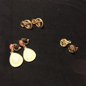 Chaps clip-on earrings